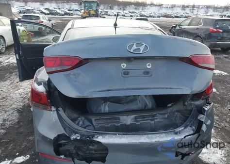 2018 Hyundai Accent Se from USA, damaged, VIN 3KPC24A32JE029371